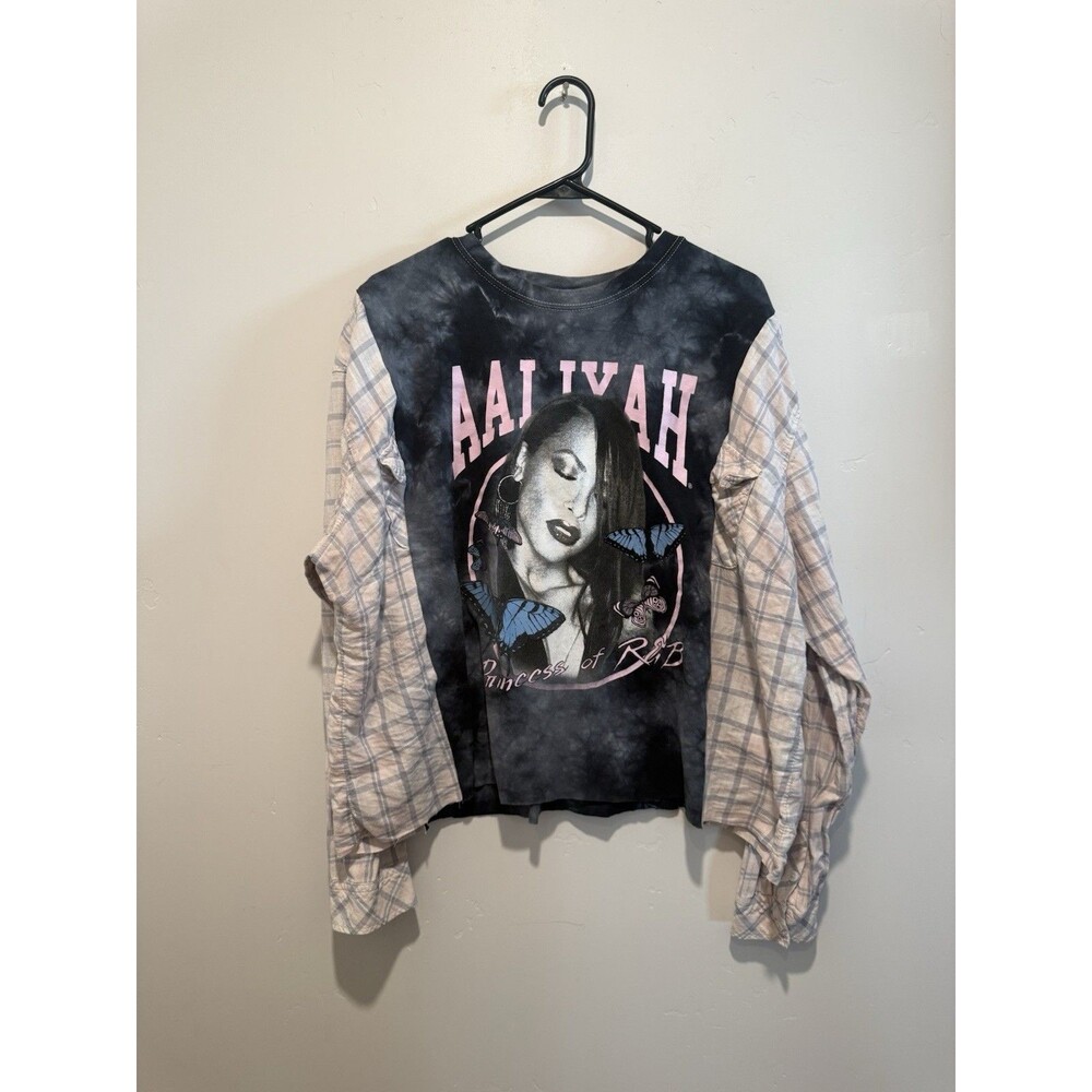 Rework Upcycle Grunge Oversize Aaliyah Sweater L/XL